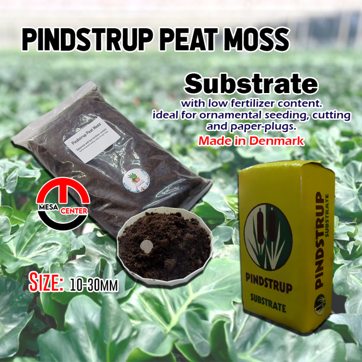 Pindstrup Sphagnum Peat Moss Substrate 2 Litre / repack Premium