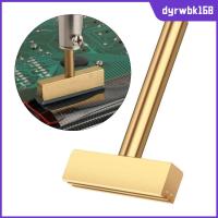 DYRWBK168 ทองแดงทองแดง หน้าจอ LCD LCD ซ่อมแซมพิกเซล สายเคเบิลยืดหยุ่น T TIP หัวแร้งบัดกรี ส่วนปลายฮีตเตอร์ ที-เฮด หัวกดร้อน