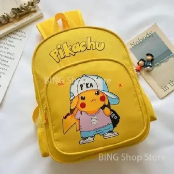 Tas Penyimpanan Kaset Pokemon Continente Anak Pikachu Charmander