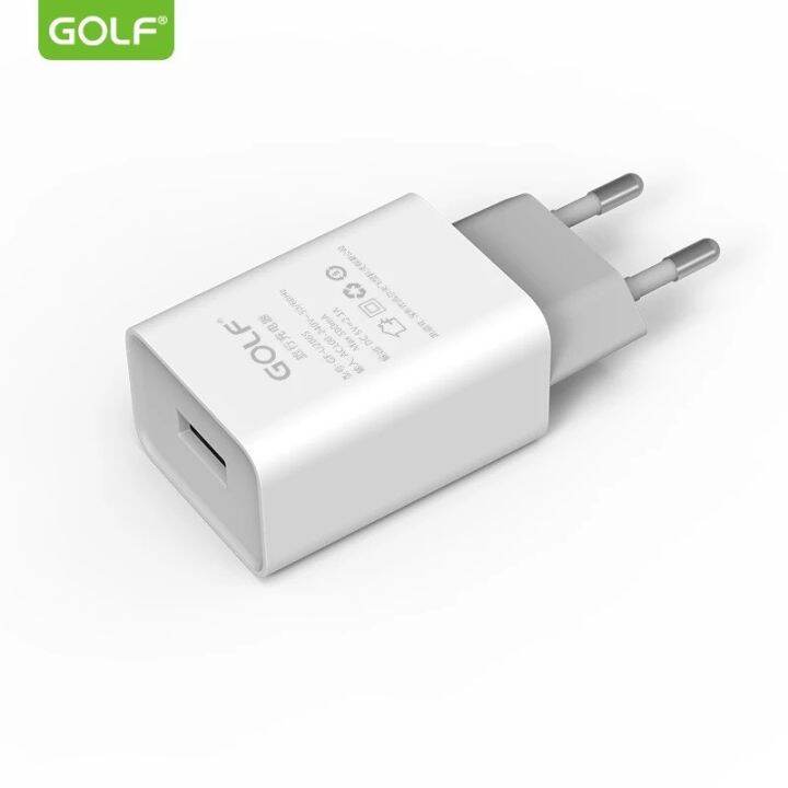 golf-u206s-หัวชาร์จ-fast-charger-2-1a-1usb-ของแท้100-มีสินค้าพร้อมส่งค่ะ