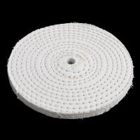 4 Inch 6 Inch 8 Inch T-Shaped Cotton Cloth Polishing Wheel Mirror Polishing Buffer Cotton Pad With 10Mm Hole For Metal Polishing