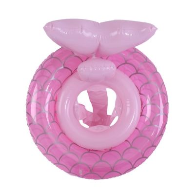 Inflatable Mermaid Float Swim Rings for Kids Swimming Pool Bathtub Swim Gear Outdoor Infant Water Play Toy Party Supply