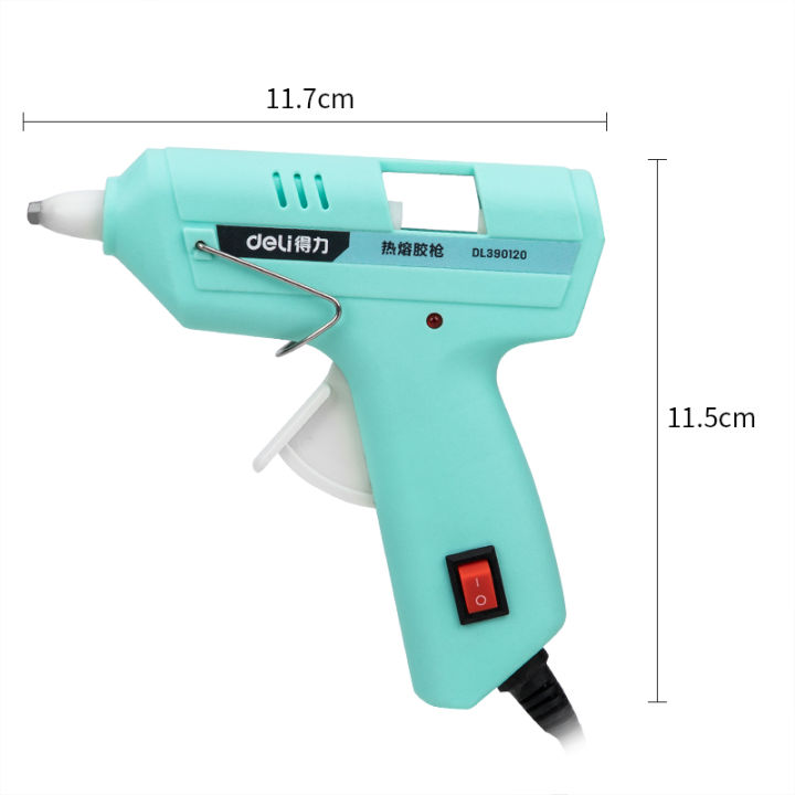 deli-blue-childrens-hot-melt-power-tools-hand-tools-industrial-manufacturing-household-tools-aluminum-alloy-home-gluing