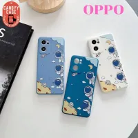 เคสสกรีนลายนักอวกาศสามคน เคสนิ่ม บิดงอได้  เคสลายการ์ตูนOPPO A74 A93 A16 RENO7pro A52/A72/A92 A15 RENO6Z RENO6 5G A54 4G A3S A5S A7 RENO75G #450