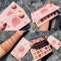 ? อายแชโดว์​ Vongee​ Peach​ Eyeshadow​ 18 เฉดสี​ เนื้​อดิ​นน้ำมัน เนื้อชิ​มเมอร์​ สีสวยติดทน [ ของมันต้องมี!! ]