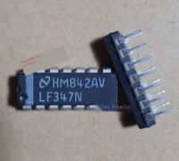 2pcs LF347N ต้นฉบับใหม่นำเข้าชิ้นส่วนอิเล็กทรอนิกส์ชิป IC วงจรรวม DIP-14