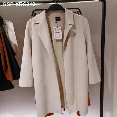 ZARAˉ XIONG In The Spring Of The New Womens Suede Suit Collar Coat Jacket 2712160800 Texture Effect