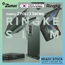 [READY STOCK] Ringke Samsung Galaxy Z Fold 3 SLIM Series Simple Transparent Clear Matte Black Protective Case Casing