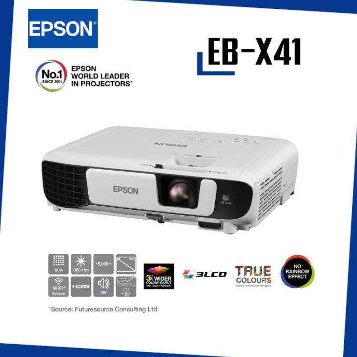 epson-eb-x41-เครื่องฉายภาพมัลติมีเดียโปรเจ็คเตอร์