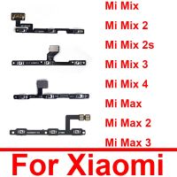 Power Volume Button Flex Cable สําหรับ Xiaomi Mi Mix 2 2s 3 4 Mix3 Mix4 Max 2 3 Power Volume Side Key Switch Flex Ribbon อะไหล่