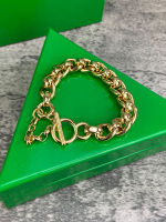 2021 new hot brand pop jewelry big design thick chain gold bracelet punk ring clasp men and women rock party banquet jewelry