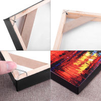 Natural Wood DIY Canvas Frame Wall Photo Bar For Poster Wood Frame Kit Art Large Size Oil Picture Diamond Painting Home Decor