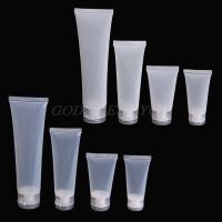 ；‘【；- 20Ml 30Ml 50Ml 100Ml Empty Portable Travel Tubes Squeeze Cosmetic Containers Cream Lotion Plastic Bottles Transparent/White