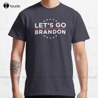 Lets Go Brandon Fjb F Joe Biden เสื้อยืดคลาสสิกพิมพ์ลายแฟชั่นผ้าฝ้าย100% ฤดูร้อนเสื้อคอกลมใหม่ขายส่งราคาถูกเสื้อยืดแบรนด์เสื้อยืดผู้ชายสไตล์ป๊อปยูนิเซ็กส์ Xs-3xl