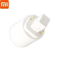 XIAOMI ABS LED G24 To E27 อะแดปเตอร์ซ็อกเก็ตฮาโลเจน G24d-1 CFL Light G24d-2 Base Converter E27 To G24 ผู้ถือหลอดไฟอะแดปเตอร์ 2pin-Cailine