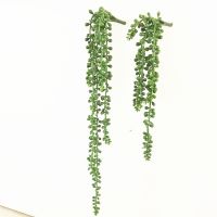 Artificial Lover Tears Succulent Plant Fake Hanging String of Pearls Plants for Home Wedding Shop Garden Decor