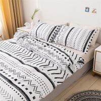 ☋♂ Boho Style Print Soft Bedding Set Full Queen Size Duvet Cover Set Affordable and Durable King Size Comforter Covers Pillow Cases