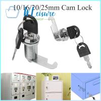 10/16/20/25mm Cam Lock สำหรับตู้ประตูตู้จดหมายลิ้นชักตู้มีสองคีย์ฮาร์ดแวร์รักษาความปลอดภัยภายในบ้าน