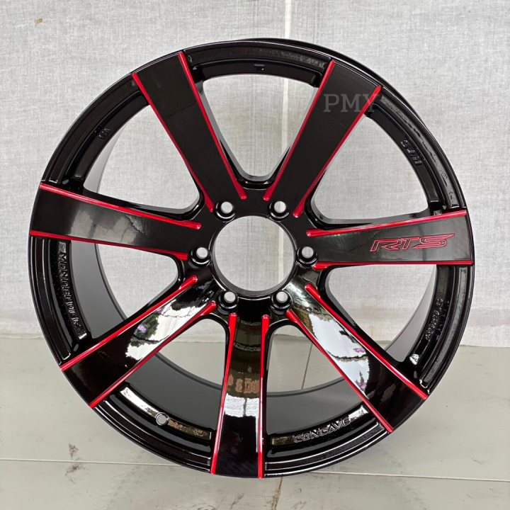 ล้อแม็กขอบ-20x9-5-6x139-7-et-25-ยี่ห้อ-rts-gbmw-rc-สีดำขลิบแดง-ราคาต่อ1วง-ขายยกชุด4วง-เท่านั้น-ไม่ขายแยก-งานยอดนิยม-พิเศษ-มีจำนวนจำกัด