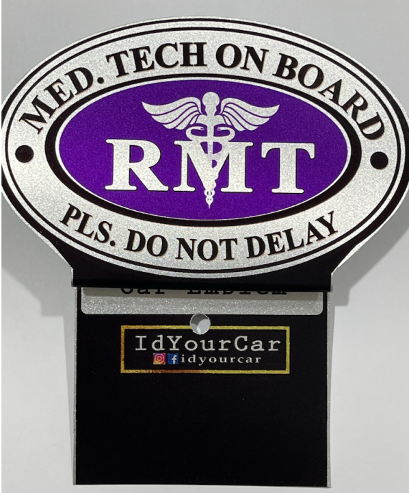 IdYourCar! RMT - Registered Medical Technologist - Profession Plate ...