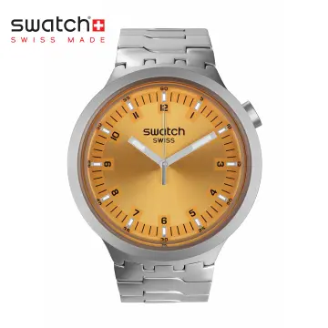 Swatch swiss irony stainless clearance steel price