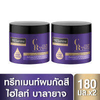 [สินค้าใหม่] เทรซาเม่ ทรีทเมนท์ สำหรับผมกัดสีหรือสีเข้ม 180 มล x2. TRESemme Treatment Bleached and Colored Hair 180 ml.x2