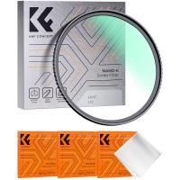 K&amp;F Concept 37/49/52/55/58/62/67/77/82/86mm MCUV Filter Nano K Series Ultra Slim Optics Filter with 18 Multi Coated Protection Filters