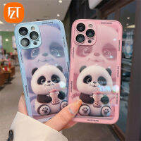 (พร้อมฟิล์มเลนส์ + ฟิล์มหน้าจอ) เคสโทรศัพท์สำหรับ iPhone 14 Pro Max 12 13 11ซีรีส์กระจกนิรภัยสไตล์แฟชั่นคลุมสำหรับ iPhone 7 8 14 Plus Xs Max XR