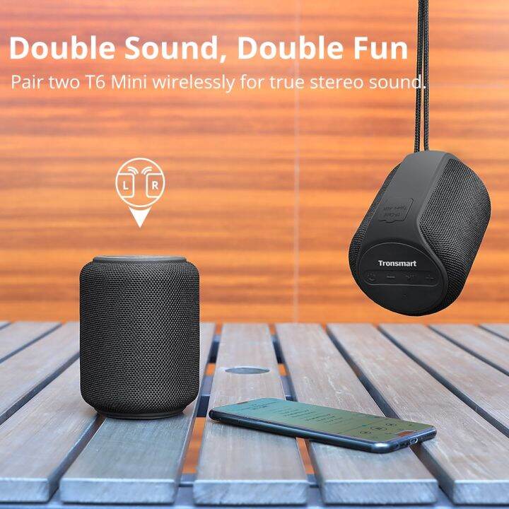 tronsmart-t6-mini-bluetooth-5-0-speaker-15w-ipx6-waterproof-wireless-speaker-24h-play-time-360-surround-sound-voice-assistant-wireless-and-bluetooth-s