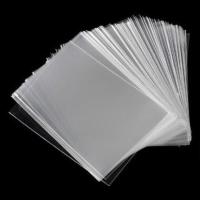 100pcs/lot 6.5x9cm Transparent ID Bank Credit Card Protective Cover Case for Staff Work Bus Card Sleeve Holder Card Storage Bags