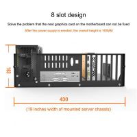 คอมพิวเตอร์ ATX/EATX Open Mining Frame Thickened ETH Motherboard Bracket Fixing Frame Bitcoin Mining Rig Case Support ITX/ MICRO ATX เครื่องขุด