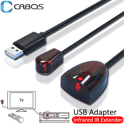 อะแดปเตอร์ USB อินฟราเรด IR ระยะไกล Extender Repeater รับสำหรับชุด STB กล่องส่งสัญญาณดีวีดีนำไปใช้กับทุกอุปกรณ์ควบคุมระยะไกล