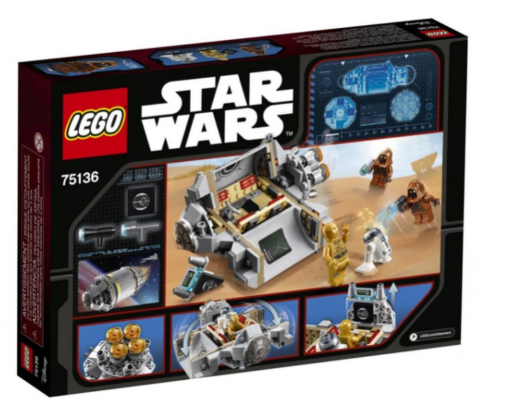 lego-lego-building-blocks-robot-escape-pod-75136-star-wars-series