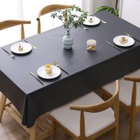 Tablecloths Rectangular Tables Mantel Rectangular Waterproof - Solid Home - Aliexpress