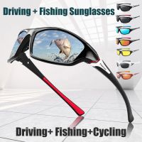 【CW】✾  JSJM Classic Fashion Polarized Mens Fishing Sunglasses Cycling Driving Glasses UV400 Outdoor Eyewear