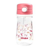 BEABA Straw cup 350 ml - DARK PINK