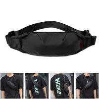 Men Fashion Outdoor Waist Bag Purse Sports Running Cycling Pack Travel Shoulder Waist Belt Phone Pouch Bags For Male Fanny Pack Running Belt