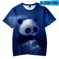 Animal Panda 3D Printed T Shirt Women Men Boys Girls Harajuku Short Sleeve Funny T-shirt Graphic Tees Women Kawaii Clothes