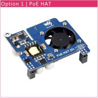 Raspberry Pi POE HAT 802.3af Module Power Over Ethernet SMPS with Cooling Fan compatible for Official Case for Pi 4B 3B+