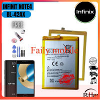 แบตเตอรี่ INFINIX NOTE 4/X572/X572-LTE แบตเตอรี่ Built-in BL-42AX แบตเตอรี่เดิม, เครื่องมือฟรี + กาว B-7000