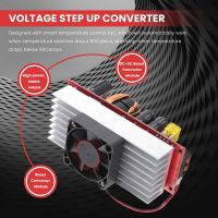 1500W 30A DC-DC Boost Converter Module 10-60V to 12-97V Voltage Step Up Converter Boost CC CV Power Supply Module