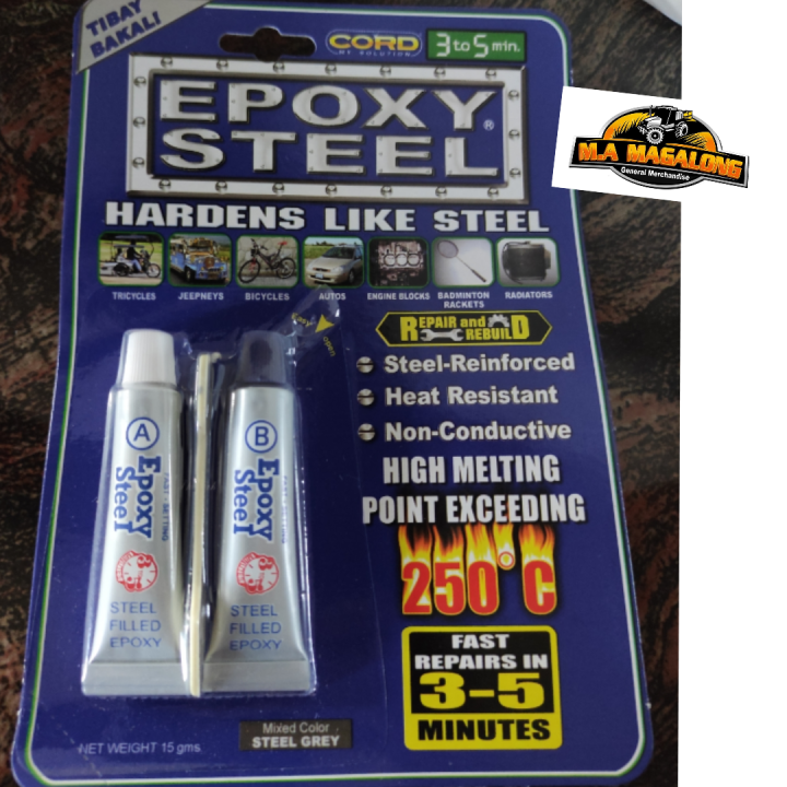 EPOXY STEEL (CORD) 15G Lazada PH