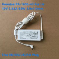 PA-1650-43ของแท้19V 3.42A 65W แล็ปท็อปที่ชาร์จอะแดปเตอร์สำหรับพลังงาน LG กรัม13Z 15Z970 14Z970 14Z950 15Z975 13Z975 15Z980 15Z96