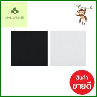 สักหลาดแบบเหลี่ยม WELVET DIY 145x1.8 มม. สีดำSQUARE FELT PAD PACK IN WELVET DIY 145X1.8MM BLACK **สามารถออกใบกำกับภาษีได้ค่ะ**