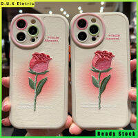 เคสโทรศัพท์ดอกทิวลิปการออกแบบลวดลายปลอกหุ้มแบบนิ่มใช้ได้กับ Iphone 14 13 12 11ซีรีส์