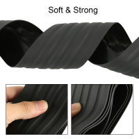 Universal Car Trunk Rear Bumper Guard Strip Protector Rubber Pad Auto Kit Sill Plate Moulding Sticker Door Sill Scuff Plates