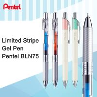 Japan Limited Pentel BLN75 Striped Retractable Gel Pen 0.5mm Smooth Gel Ink Pen Roller Ball Point Pen School Office Stationery Pens