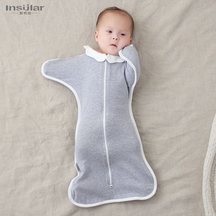 bm-ผ้าห่มห่อตัวเด็กบางผ้าฝ้ายใช้ห่อตัวเด็กถือผ้าห่มเด็กกระเป๋าเครื่องใช้ทารกฤดูร้อน