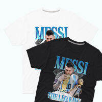 เสื้อยืด MESSI แชมป์บอลโลก เลือกสีได้