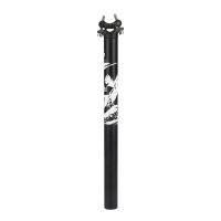 LUNJE Aluminum Alloy Seat Rod Seat Post for Mountain Bike and Bicycle ,27.4X400mm,Black